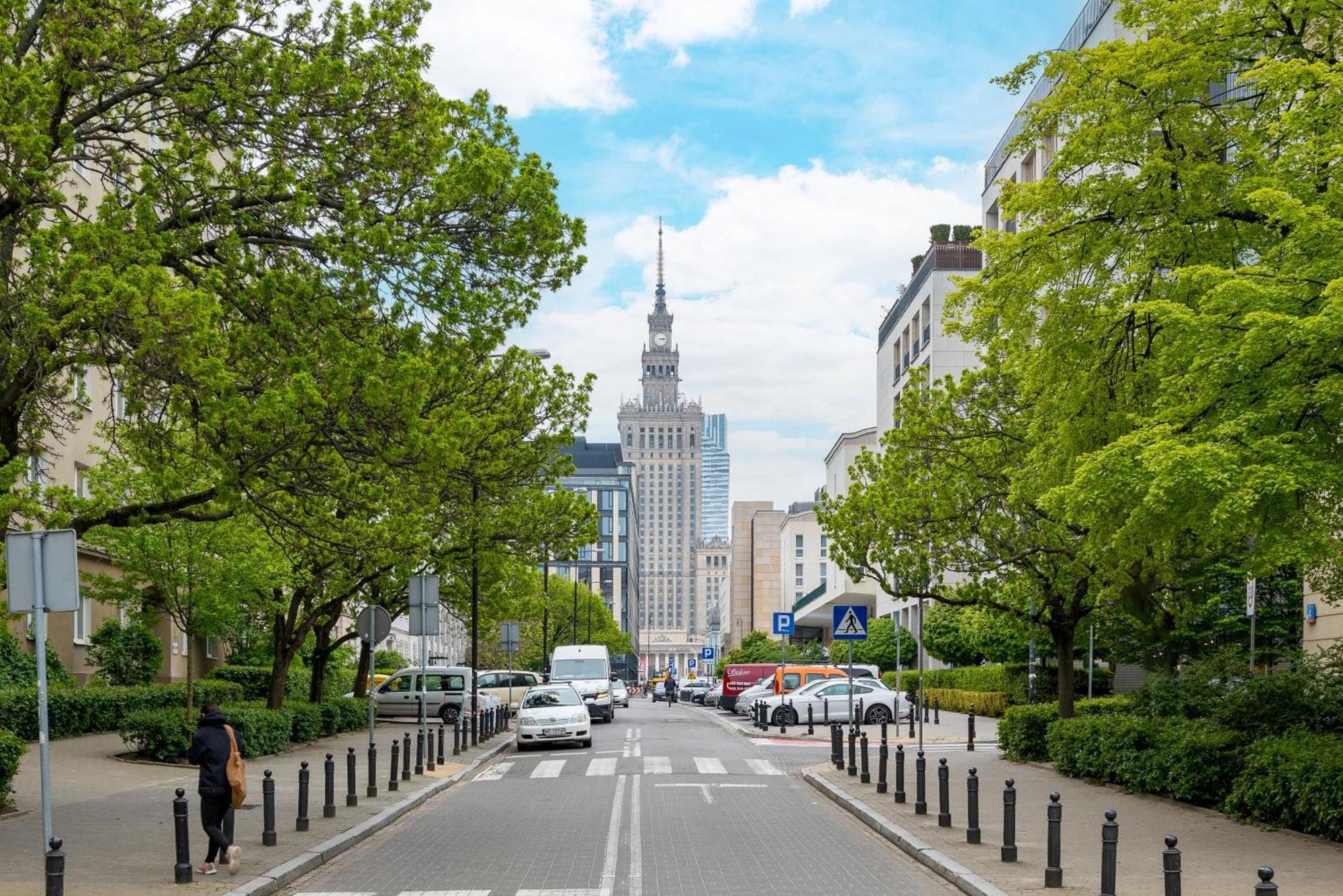 City Centre Deluxe Apartment Warszawa Eksteriør billede